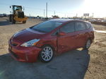 2014 Toyota Prius V  Красный vin: JTDZN3EU6E3298372