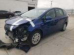 2014 Toyota Prius V  Blue vin: JTDZN3EU6E3330706