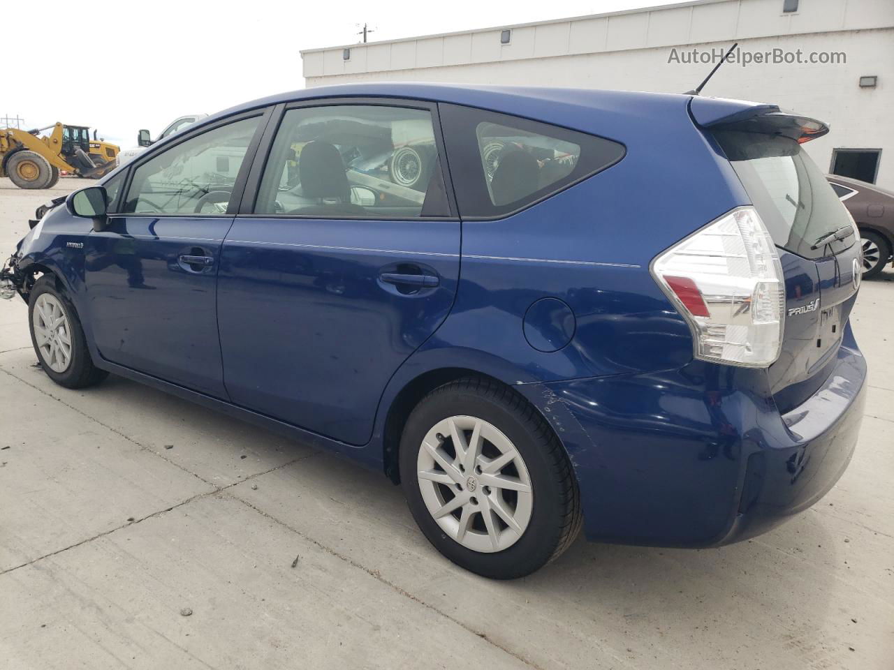 2014 Toyota Prius V  Blue vin: JTDZN3EU6E3330706