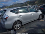 2012 Toyota Prius V Five Silver vin: JTDZN3EU7C3016706