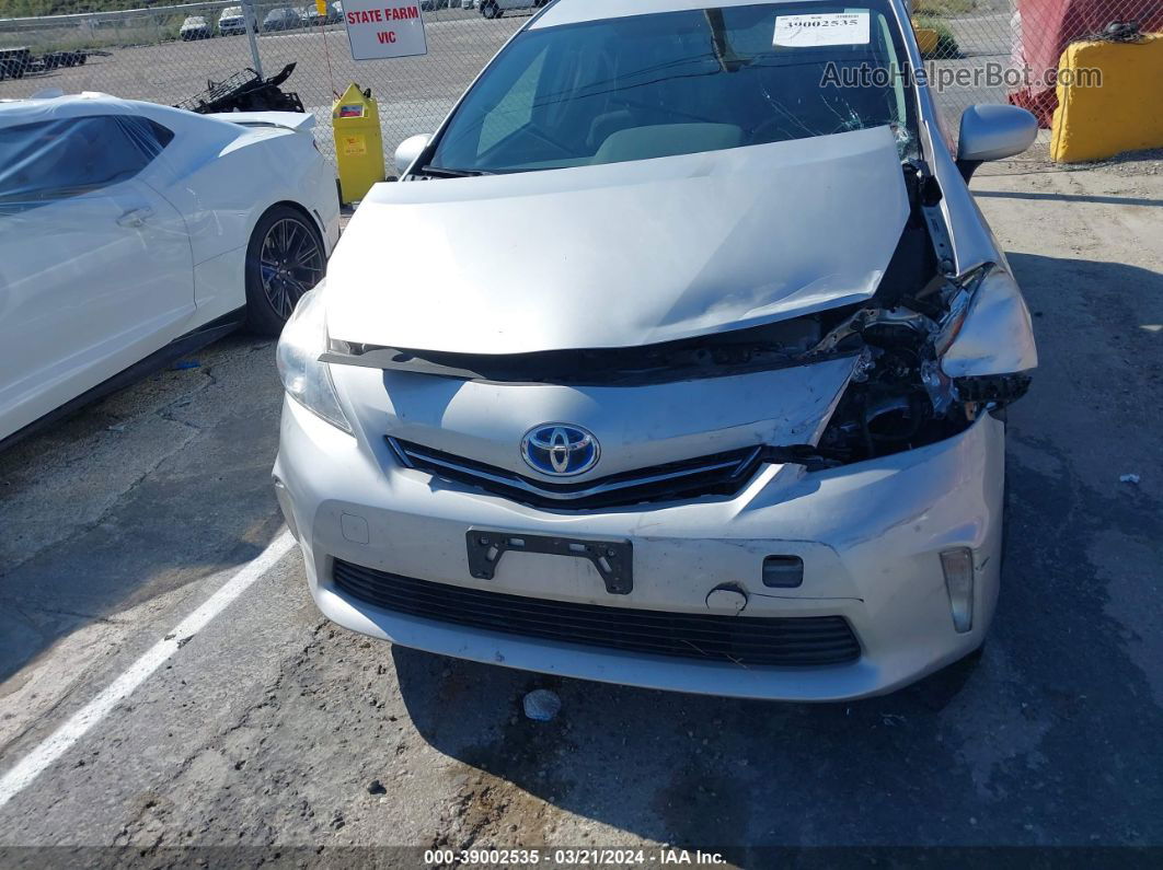 2012 Toyota Prius V Two Gray vin: JTDZN3EU7C3023557