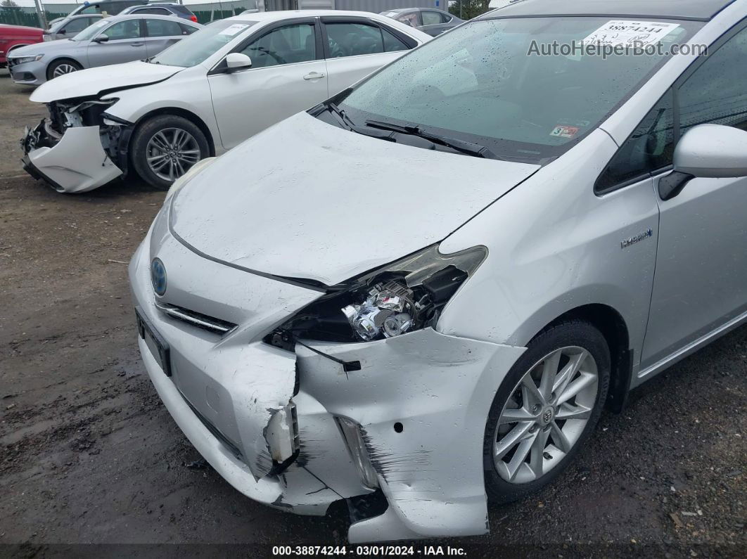 2012 Toyota Prius V Five Silver vin: JTDZN3EU7C3023882