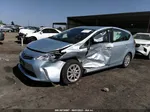 2012 Toyota Prius V Two/three/five Blue vin: JTDZN3EU7C3045252