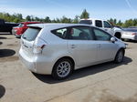 2012 Toyota Prius V  Silver vin: JTDZN3EU7C3050208