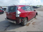 2012 Toyota Prius V Three Бордовый vin: JTDZN3EU7C3057286