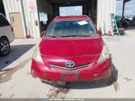 2012 Toyota Prius V Three Бордовый vin: JTDZN3EU7C3057286