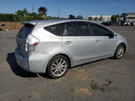 2012 Toyota Prius V  Silver vin: JTDZN3EU7C3098940