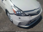 2012 Toyota Prius V Two/three/five White vin: JTDZN3EU7C3100461