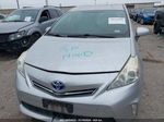 2012 Toyota Prius V Three Silver vin: JTDZN3EU7C3106230