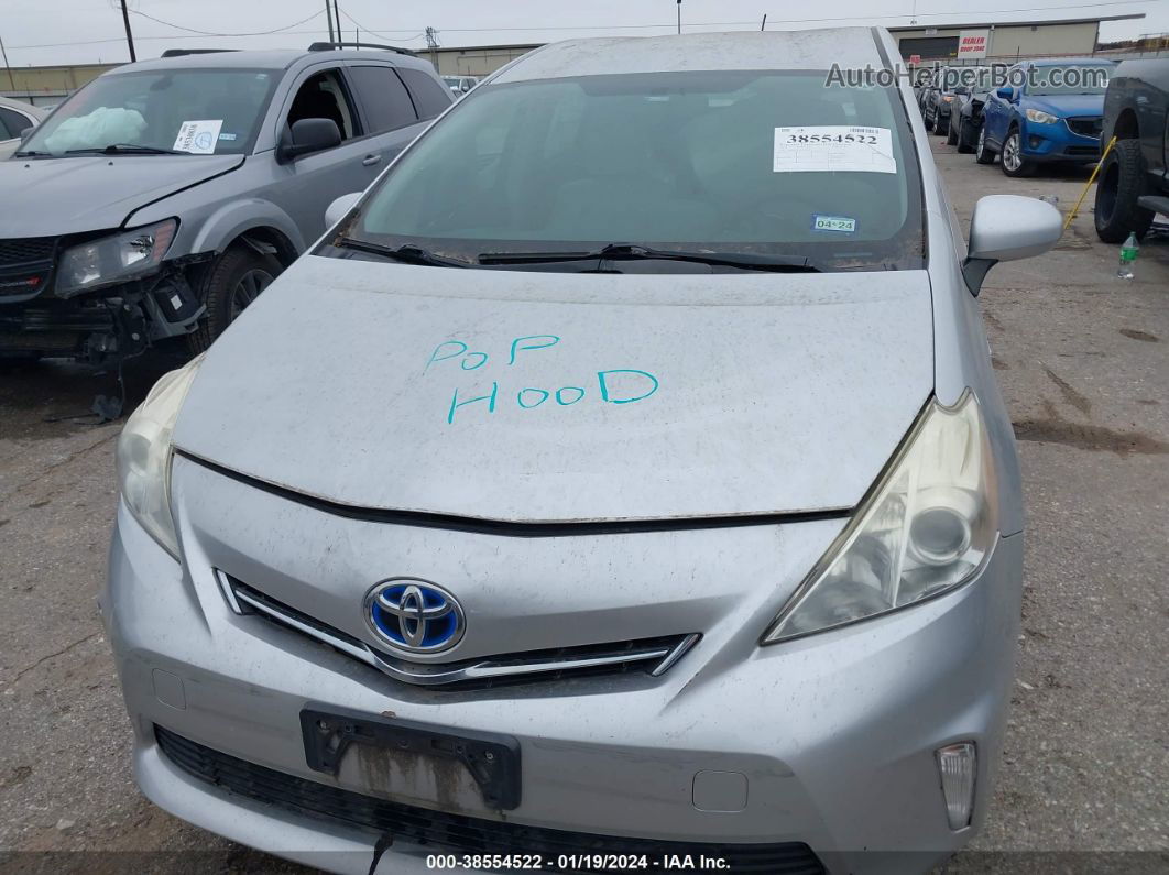 2012 Toyota Prius V Three Silver vin: JTDZN3EU7C3106230