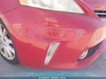 2012 Toyota Prius V Five Red vin: JTDZN3EU7C3108107