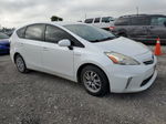 2012 Toyota Prius V  White vin: JTDZN3EU7C3109564