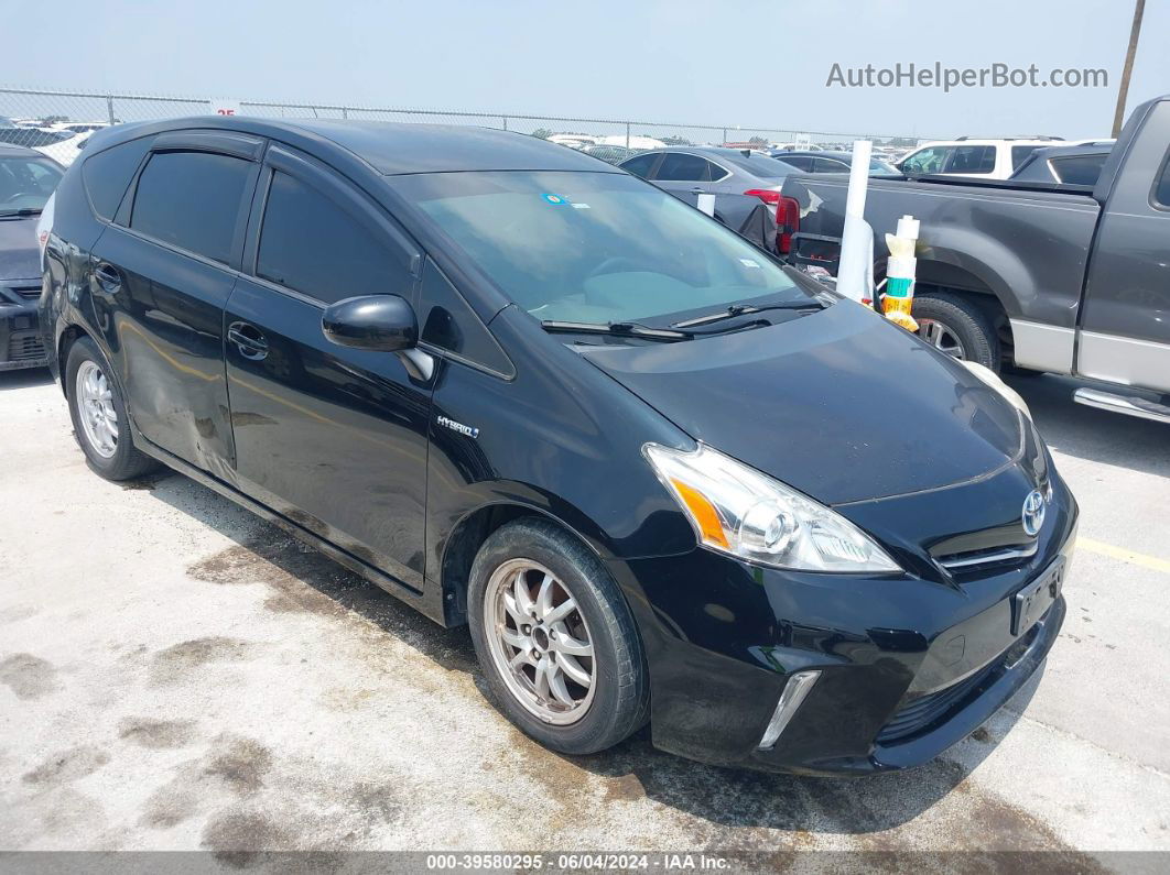 2012 Toyota Prius V Two Black vin: JTDZN3EU7C3131872