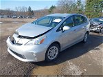 2012 Toyota Prius V Two Silver vin: JTDZN3EU7C3135288