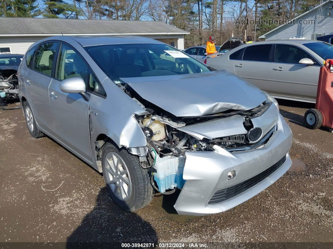 2012 Toyota Prius V Two Silver vin: JTDZN3EU7C3135288