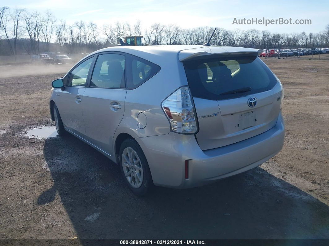 2012 Toyota Prius V Two Silver vin: JTDZN3EU7C3135288