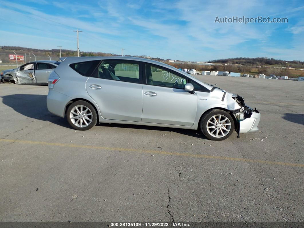 2012 Toyota Prius V Five Silver vin: JTDZN3EU7C3146937