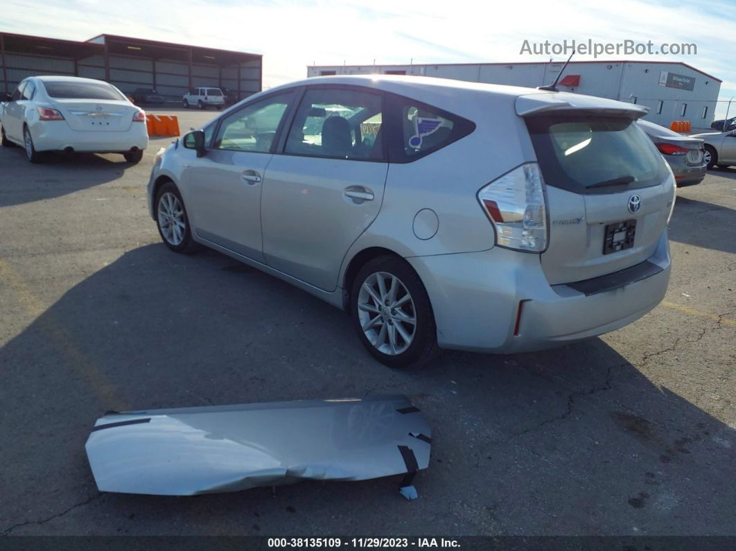 2012 Toyota Prius V Five Silver vin: JTDZN3EU7C3146937