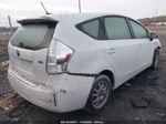 2012 Toyota Prius V Three White vin: JTDZN3EU7C3153628