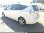 2012 Toyota Prius V Two/three/five White vin: JTDZN3EU7C3162135