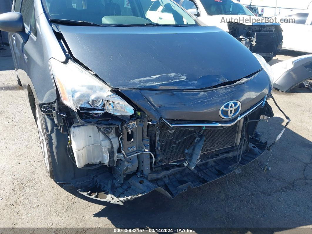 2012 Toyota Prius V Five Pewter vin: JTDZN3EU7C3162443