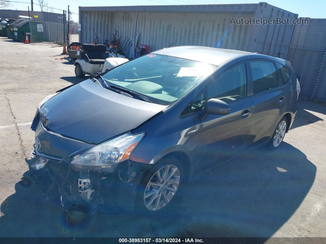 2012 Toyota Prius V Five Pewter vin: JTDZN3EU7C3162443