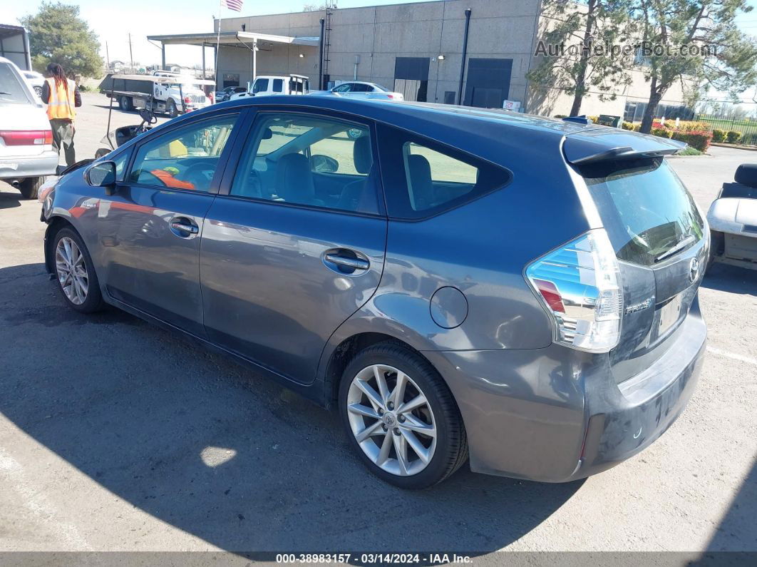 2012 Toyota Prius V Five Pewter vin: JTDZN3EU7C3162443