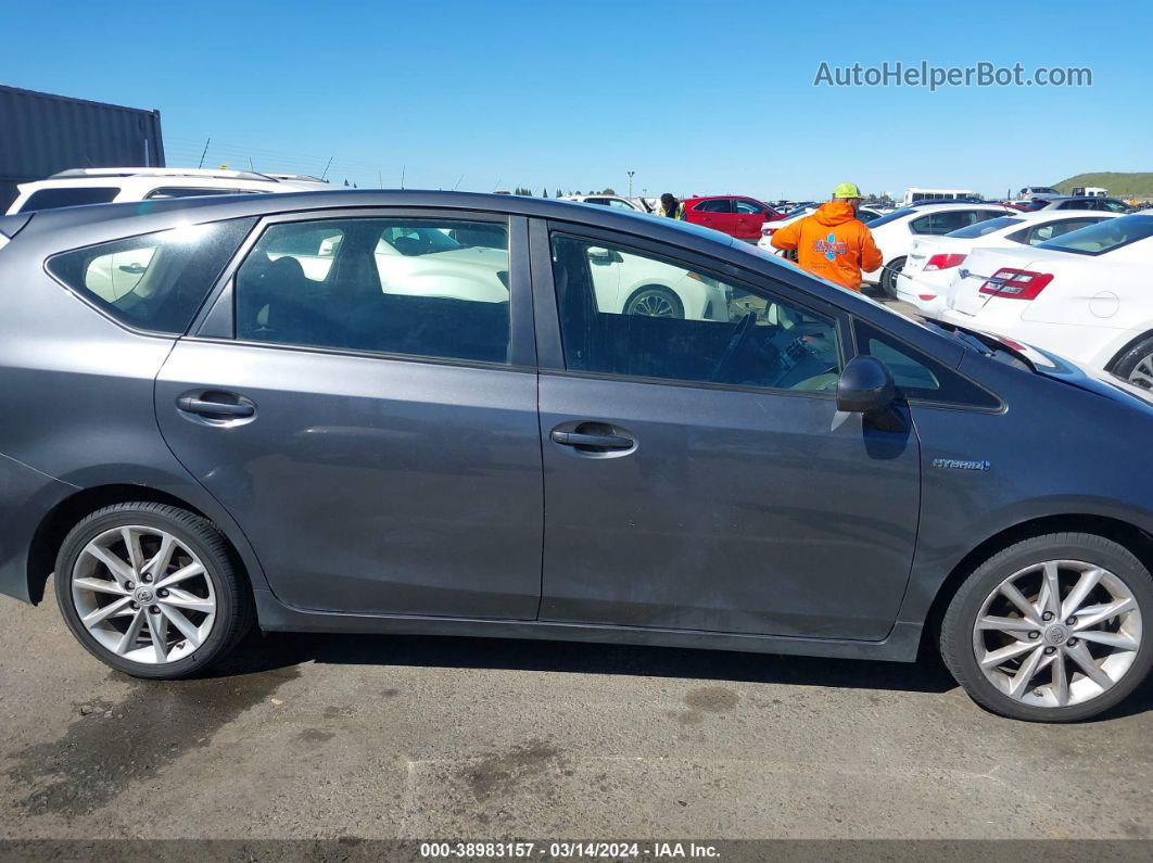 2012 Toyota Prius V Five Pewter vin: JTDZN3EU7C3162443