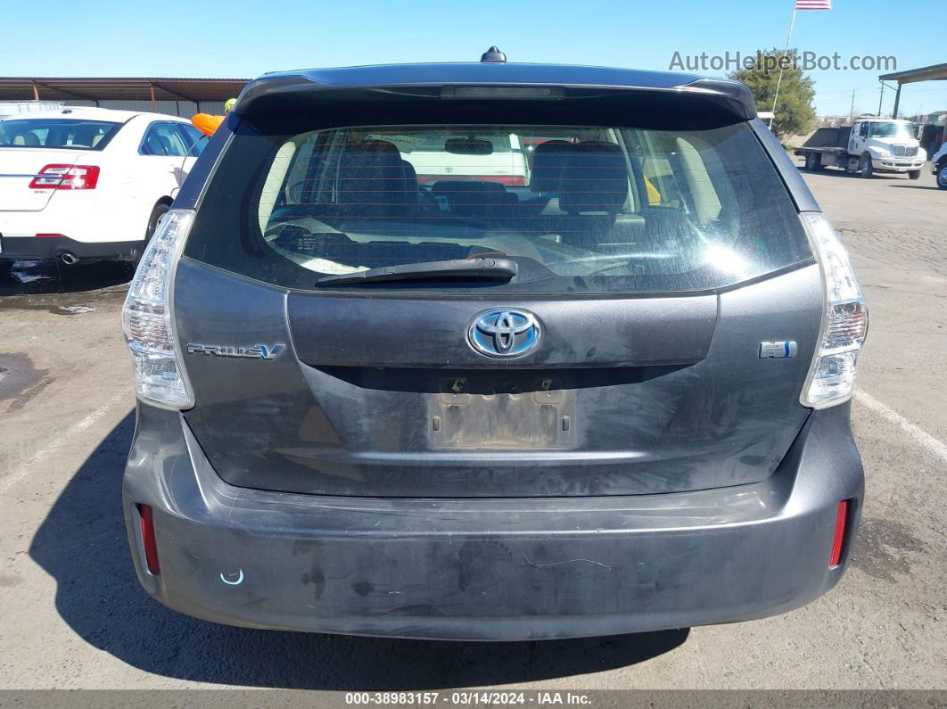 2012 Toyota Prius V Five Pewter vin: JTDZN3EU7C3162443