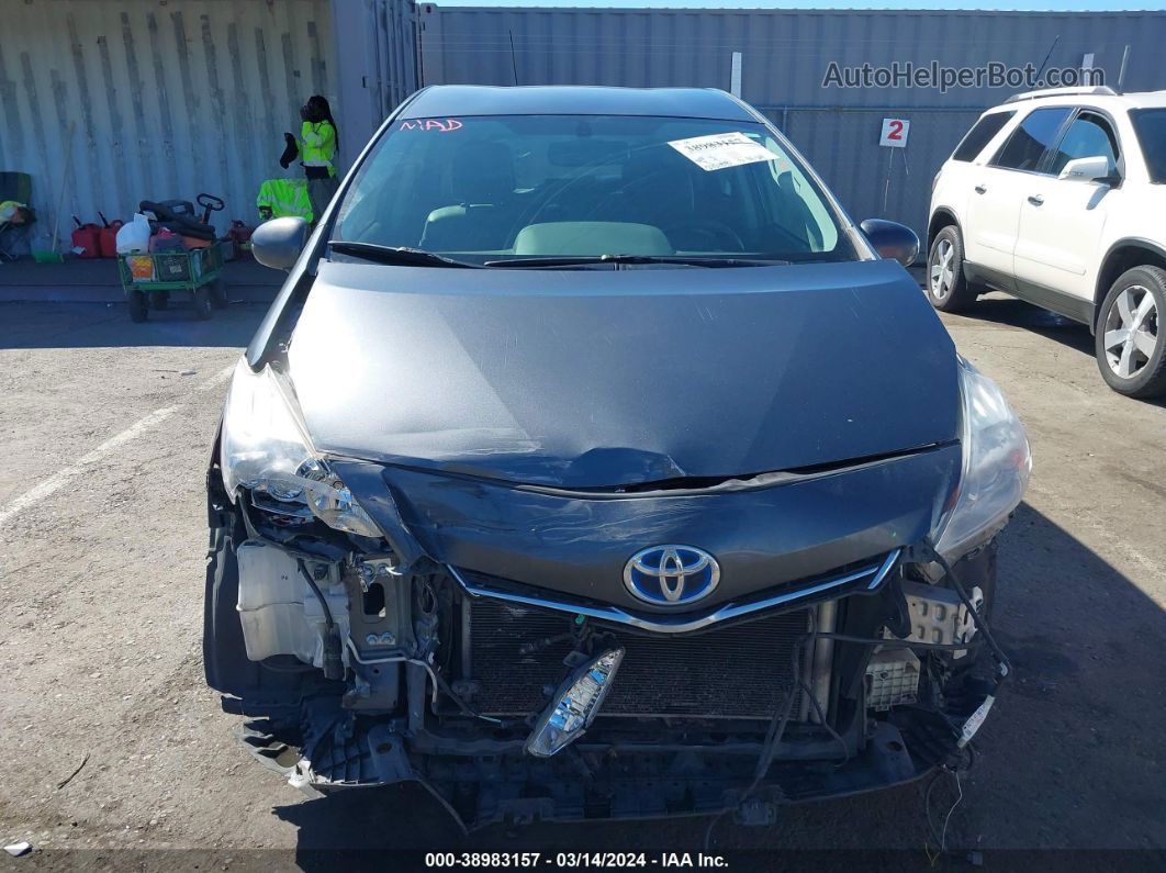 2012 Toyota Prius V Five Pewter vin: JTDZN3EU7C3162443