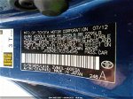 2012 Toyota Prius V Two/three/five Blue vin: JTDZN3EU7C3164595