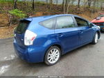 2012 Toyota Prius V Two/three/five Blue vin: JTDZN3EU7C3164595