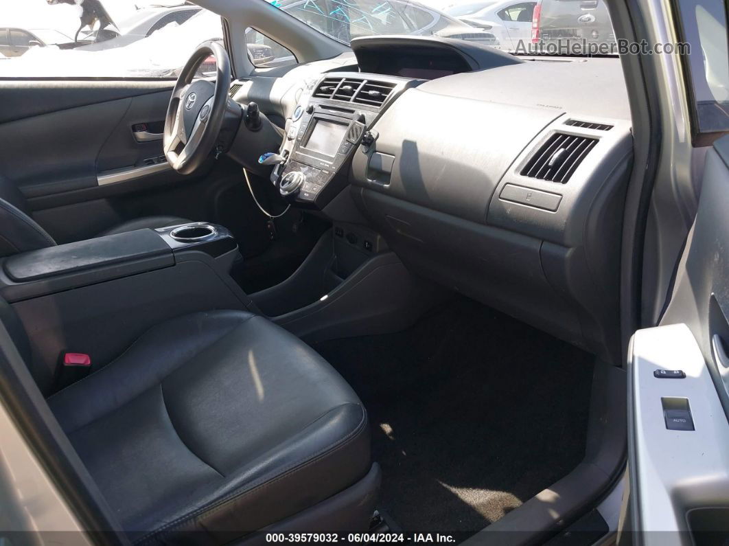 2012 Toyota Prius V Five Серебряный vin: JTDZN3EU7C3170090