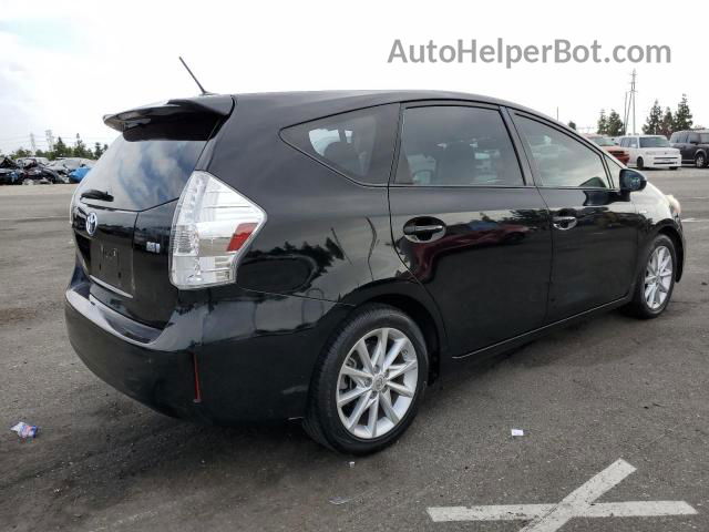 2013 Toyota Prius V  Черный vin: JTDZN3EU7D3190633