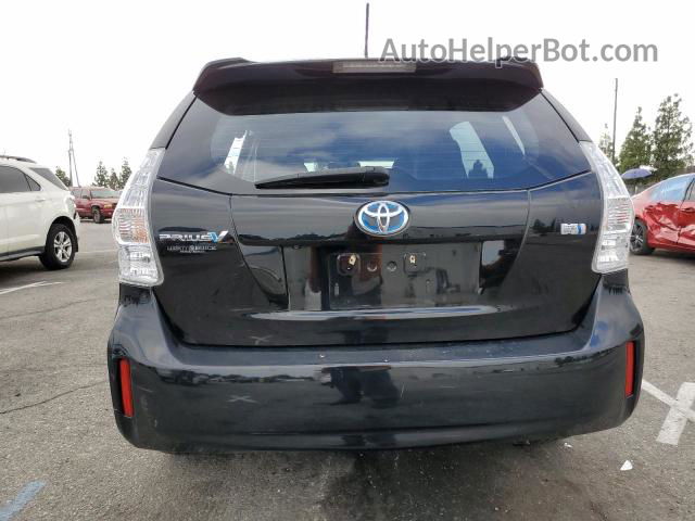 2013 Toyota Prius V  Черный vin: JTDZN3EU7D3190633