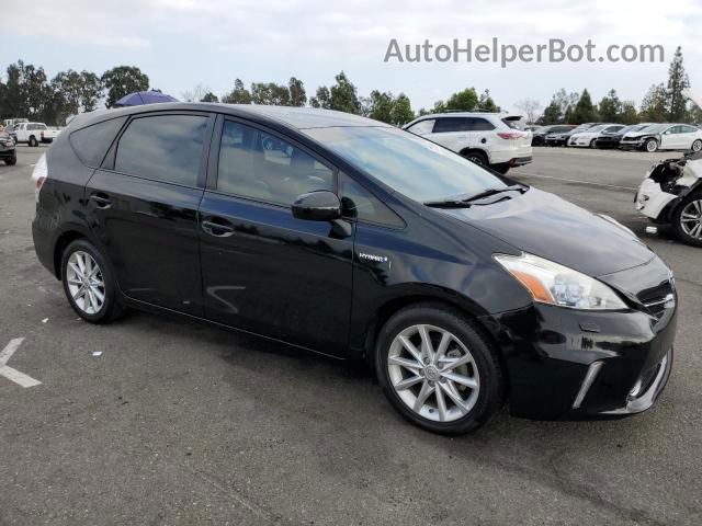 2013 Toyota Prius V  Black vin: JTDZN3EU7D3190633