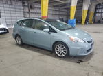 2013 Toyota Prius V  Turquoise vin: JTDZN3EU7D3206829