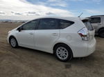 2013 Toyota Prius V  White vin: JTDZN3EU7D3271969