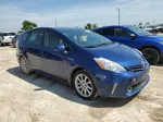 2013 Toyota Prius V  Синий vin: JTDZN3EU7D3288187