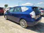 2013 Toyota Prius V  Blue vin: JTDZN3EU7D3288187