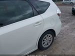 2012 Toyota Prius V Three White vin: JTDZN3EU8C3049682