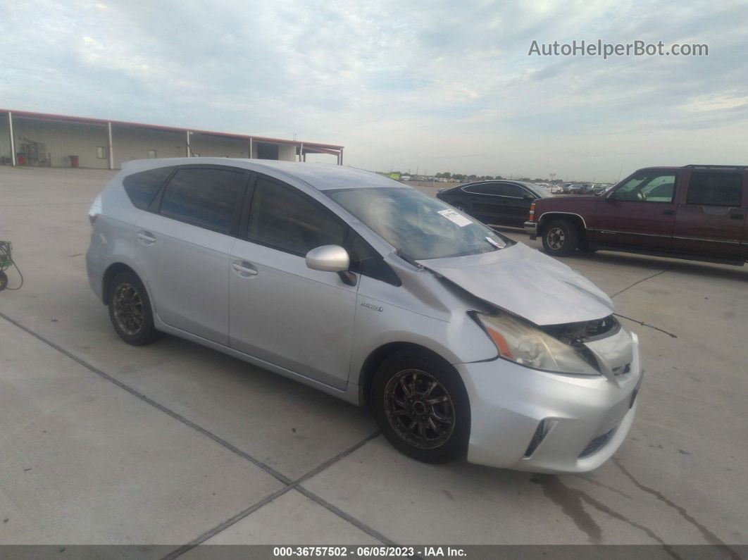 2012 Toyota Prius V Two Silver vin: JTDZN3EU8C3095397