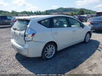 2012 Toyota Prius V Five White vin: JTDZN3EU8C3129919
