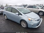 2012 Toyota Prius V Five Light Blue vin: JTDZN3EU8C3131668