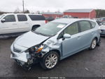 2012 Toyota Prius V Five Light Blue vin: JTDZN3EU8C3131668