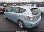 2012 Toyota Prius V Five Light Blue vin: JTDZN3EU8C3131668