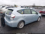 2012 Toyota Prius V Five Light Blue vin: JTDZN3EU8C3131668