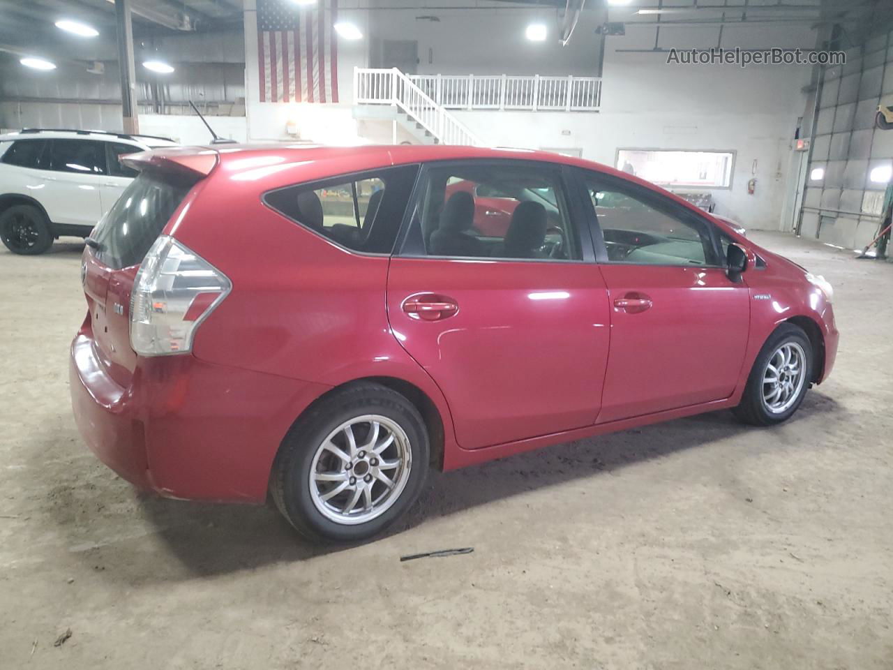 2012 Toyota Prius V  Red vin: JTDZN3EU8C3138443