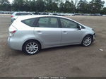 2012 Toyota Prius V Two/three/five Silver vin: JTDZN3EU8C3141875