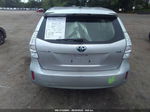 2012 Toyota Prius V Two/three/five Silver vin: JTDZN3EU8C3141875